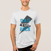 Dad You Rock Shirt (Voorkant)