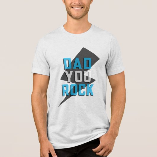 Dad You Rock Shirt (Voorkant)