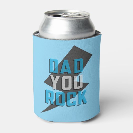 Dad You Rock Water Cooler (Blikje Voorkant)