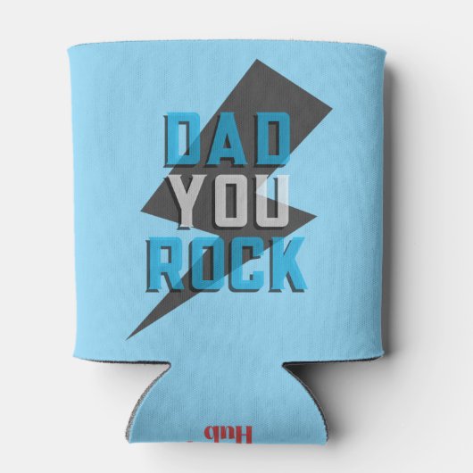 Dad You Rock Water Cooler (Achterkant)