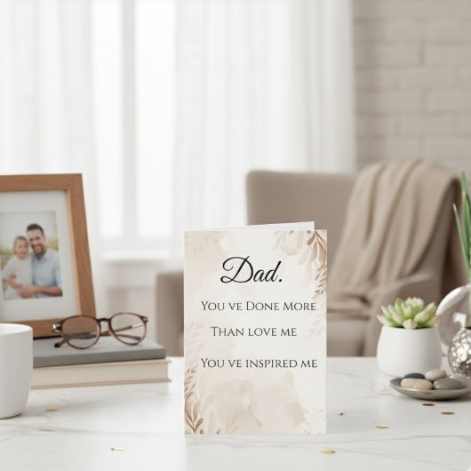 Dad, You've Dora More Unique Greeting Card Kaart