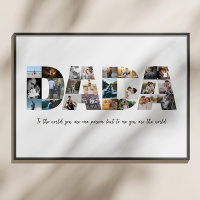Dada 24 Photo Collage Gift voor de eerste Vaderdag