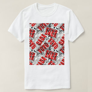 DADA ART POSTER DESIGN BY THEO VAN DOESBURG T-SHIRT