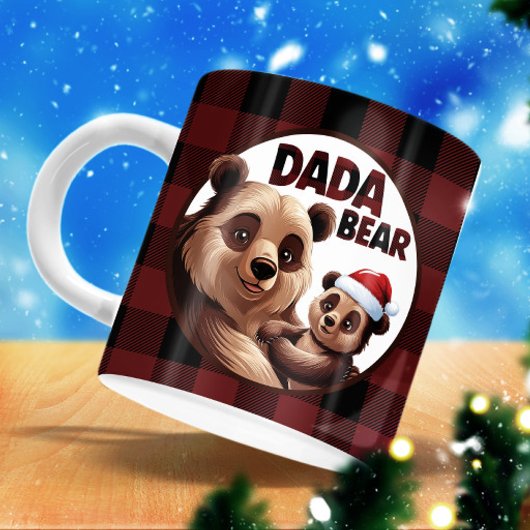 Dada Beer Baby Beer Kerst - Beste papa cadeau Mok