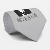 DADA-BEER & ME | Pa Kinder Daughter Son Dada Beer  Stropdas (Opgerold)