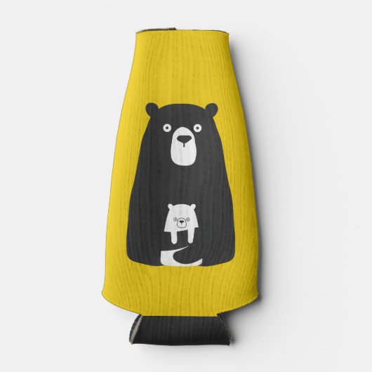 DADA-BEER & ME | Pap Kinder Dochter Son Dada Beer Flesjeskoeler (Voorkant)