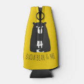 DADA-BEER & ME | Pap Kinder Dochter Son Dada Beer Flesjeskoeler (Achterkant)