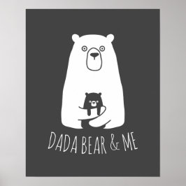 DADA-BEER & ME | Pap Kinder Dochter Son Dada Beer Poster