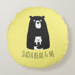 DADA-BEER & ME | Pap Kinder Dochter Son Dada Beer Rond Kussen<br><div class="desc">Cute Dada Beer,  papa Beer shirt voor vader. Show je Pop,  papa,  vader,  vader,  of papa dat je om een grappig hilarisch shirt geeft voor elke keer en dat je het hele jaar door kan worden gedragen,  een geweldig cadeauidee voor vader voor vaderdag,  Birthday en elke gelegenheid.</div>
