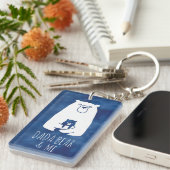 DADA-BEER & ME | Pap Kinder Dochter Son Dada Beer Sleutelhanger (Voorkant Rechts)