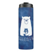 DADA-BEER & ME | Pap Kinder Dochter Son Dada Beer Thermosbeker (Voorkant)