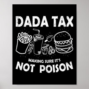 Dada-belasting om ervoor te zorgen dat het geen gi poster