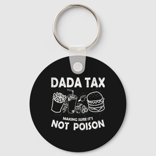 Dada-belasting om ervoor te zorgen dat het geen gi sleutelhanger (Voorkant)