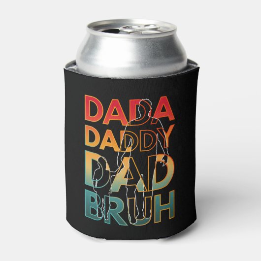DADA DADDY DAD BRUH BLIKJESKOELER (Blikje Voorkant)