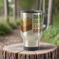 Dada Daddy Dad Bruh Custom Est Moderne Typografie