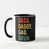 Dada Daddy Dad Bruh Father's Day Funny Dad Life Mok (Links)