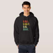 Dada Daddy Dad Bruh Father's Day Hoodie (Voorkant volledig)