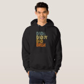Dada Daddy Dad Bruh Hoodie (Voorkant volledig)