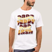 Dada Daddy Dad Bruh T-shirt (Voorkant)