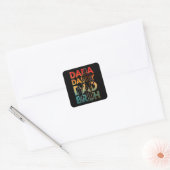 DADA DADDY DAD BRUH VIERKANTE STICKER (Envelop)