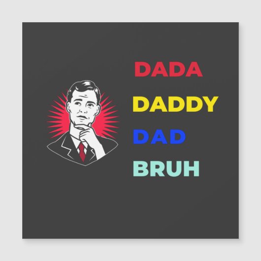 Dada Daddy Papa Bruh (Voorkant)