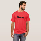 Dada Design Mooie Lettertype T-shirt (Voorkant volledig)