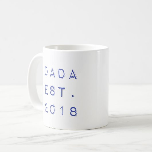 Dada EST. 2018 Koffiemok (Voorkant links)