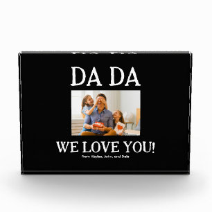 Dada Fathers Day gepersonaliseerd op maat Fotoblokken