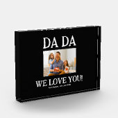 Dada Fathers Day gepersonaliseerd op maat Fotoblokken (Links)