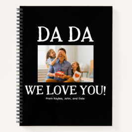 Dada Fathers Day gepersonaliseerd op maat Notitieboek
