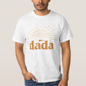 Dada First Trip omheen de zon First Birthday T-shirt (Voorkant)