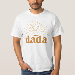 Dada First Trip omheen de zon First Birthday T-shirt