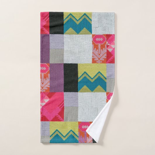 Dada Flowers Garden | Sophie Taeuber-Arp | Bad Handdoek (Handdoek)