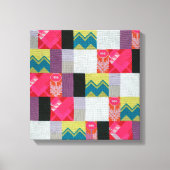 Dada Flowers Garden | Sophie Taeuber-Arp | Canvas Afdruk (Voorkant)