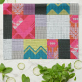 Dada Flowers Garden | Sophie Taeuber-Arp | Theedoek (Gevouwen)