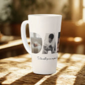 Dada Foto Collage Latte Mok voor Vaderdag