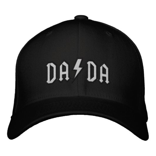 DADA Geborduurde Honkbalpet | Minimalistische Dad Pet (Voorkant)