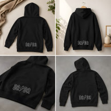 DADA Geborduurde Hoodie | Minimalistische Dad Hood