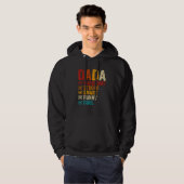 Dada Handsome Strong Smart Funny Fathers Day Hoodie (Voorkant volledig)