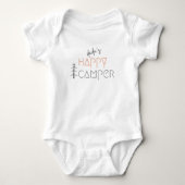 Dada is blij met camper. Baby Bodysuits & One-Piec (Voorkant)