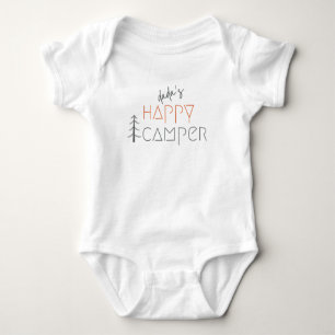 Dada is blij met camper. Baby Bodysuits & One-Piec