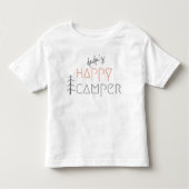 Dada is blij met camper. Kleuter T-shirt (Voorkant)