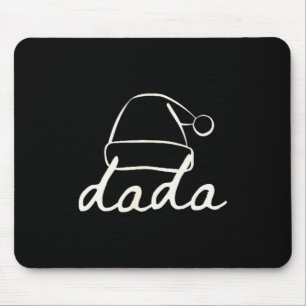 Dada Kerstman Eerste Familie Kerst Overeenkomende Muismat