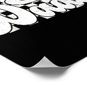 Dada Lightning Checkered Father's Day Dad Grandpa  Poster (Hoek)