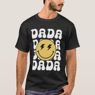 Dada One Happy Dude Verjaardag Thema Familie Match T-shirt