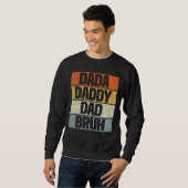 Dada papa Papa Bruh Pap 1 Trui (Voorkant volledig)