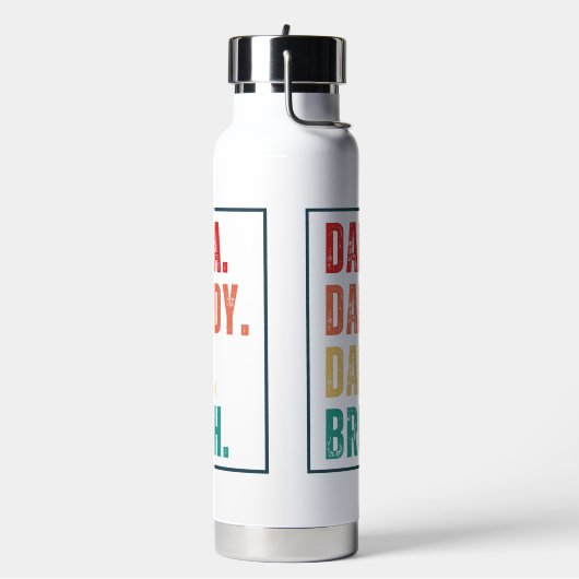 Dada Papa Papa Papa Bruh heeft Vaderdag in nood Waterfles (Links)