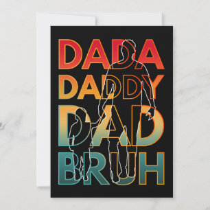 DADA PAPPIE PAPA BRUH KAART