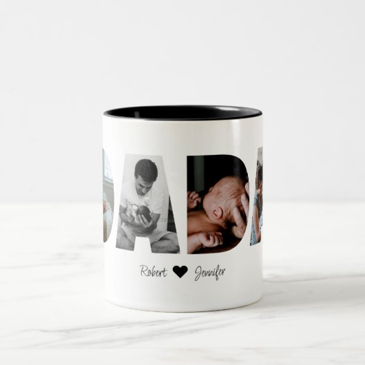 Dada Photo Collage Mok voor Vaderdag (Center)