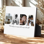 Dada Photo Collage Plaque voor Vaderdag Fotoplaat